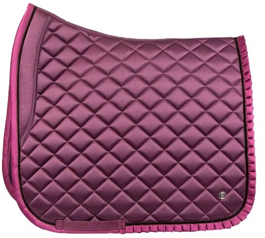 The PSoS Dressage Pad Diamond Ruffle from Equestrian Hub, in a range of colours and all heavily discounted.